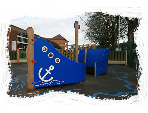 Galleon Boat Playground Equipment