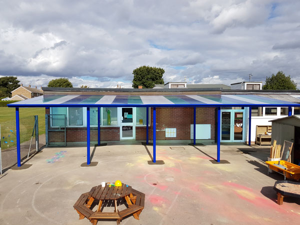 school canopy